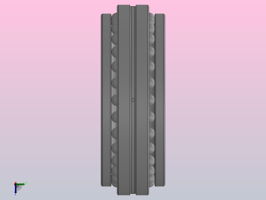 机床主轴用双向推力角接触球轴承_234936俯视缩略图