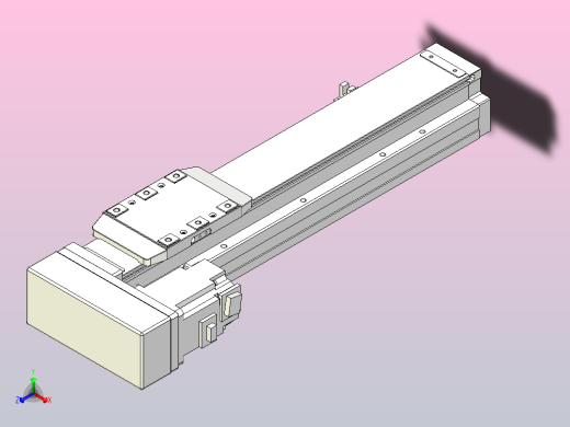 滚珠丝杠直线轴内置导轨TPA-GCR-80-1610C-L250-ML-M20-N3
