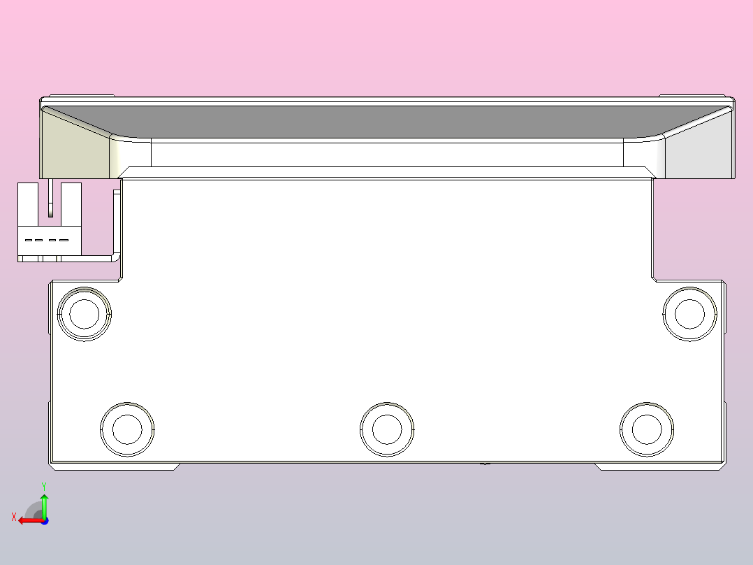 滚珠丝杠直线轴内置导轨TPA-GCR-150-2010C-L1300-M-M75-N3后视图
