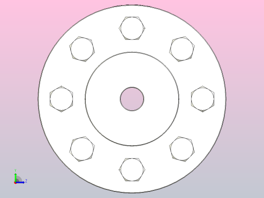 JFL型弹性套柱销联轴器[JFL280]左视缩略图