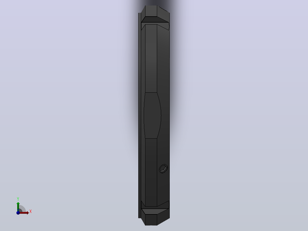 NFA斜角锁紧螺母[NFA M190×2.0]前视图