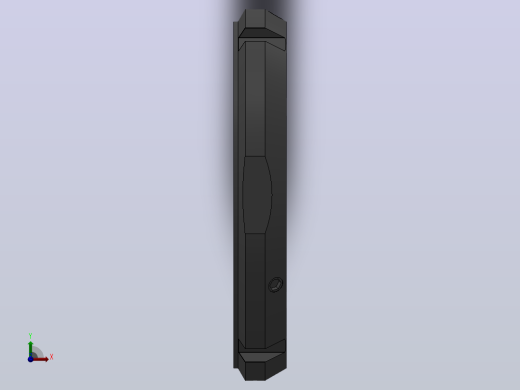 NFA斜角锁紧螺母[NFA M190×2.0]前视缩略图