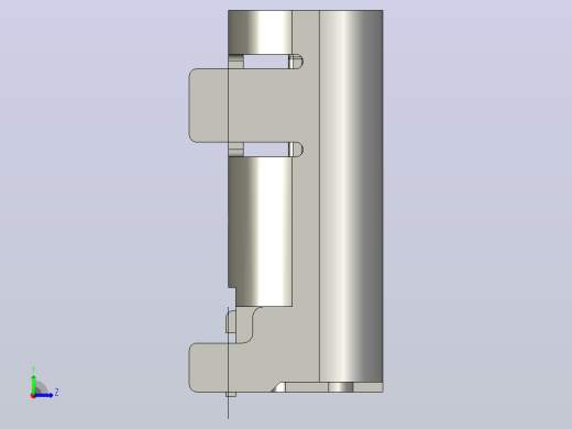 USB Type C 24 针插座，总长度 7.90 毫米左视缩略图