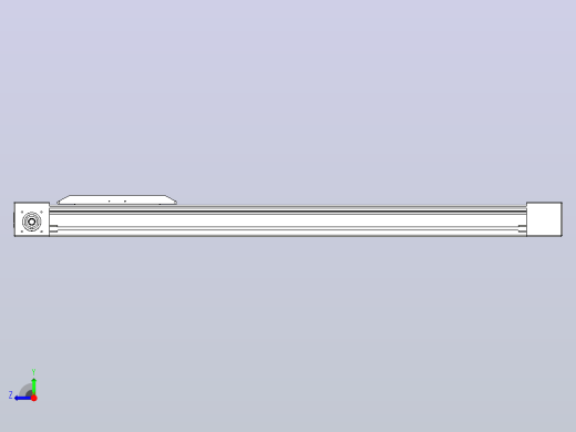 伺服电机集成皮带传动直线执行器TPA-OCB-80-140-L850-DL-J60-N3右视缩略图