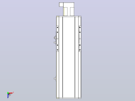 MTH14标准螺杆滑台[MTH14-L#-200-BC-P20-C3]俯视缩略图