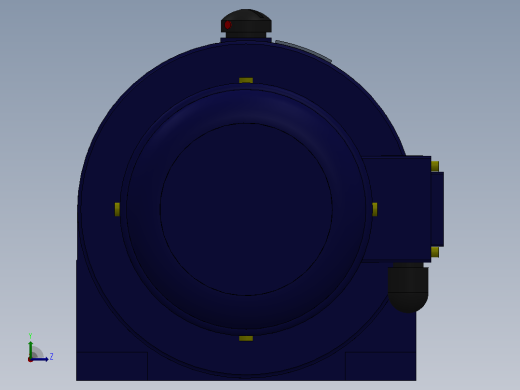 GH12-750W32型电机左视缩略图