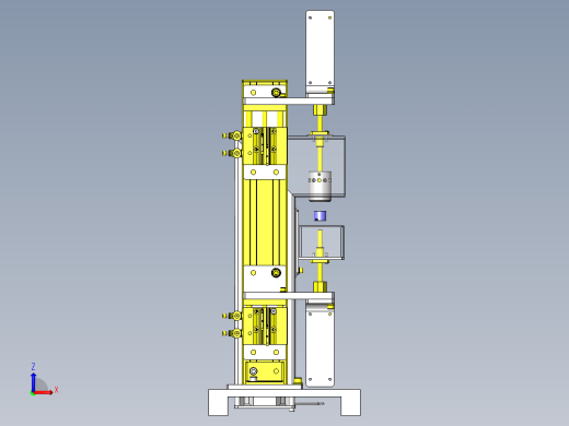 送风清洗机构前视缩略图