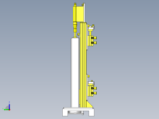 送风清洗机构左视缩略图