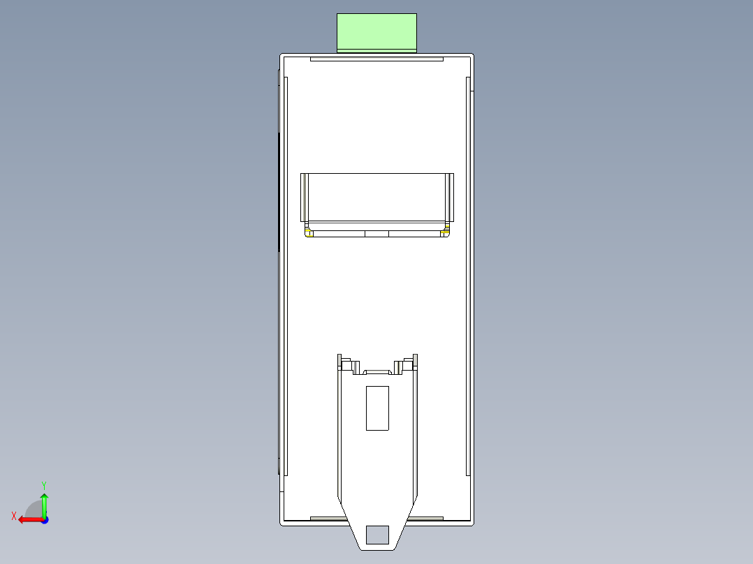 sfnb-5tx-2891929菲尼克斯接触式以太网交换机，8个TP RJ45端口.2后视图