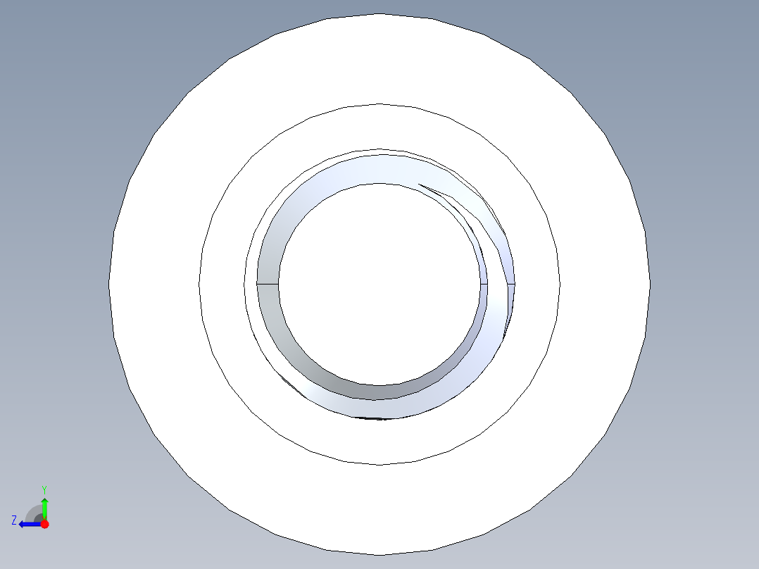 内六角螺螺栓-SB 0.375-16 x4.25右视图