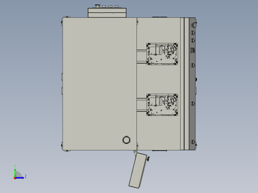双Y轴吸气式锁螺丝机左视缩略图