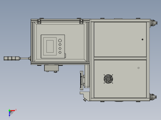双Y轴吸气式锁螺丝机俯视缩略图