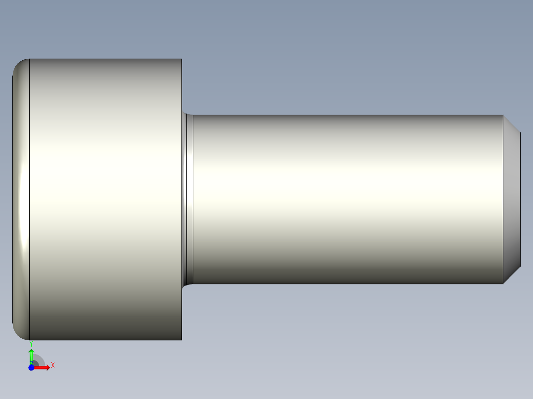 螺钉-DIN_912-M6x12.stp前视图