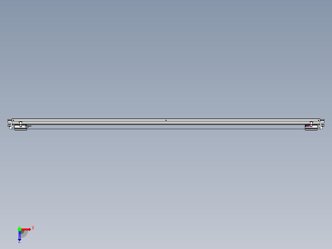 威洛博VL系列3d模型模组2VL22H1Y-S2450俯视图