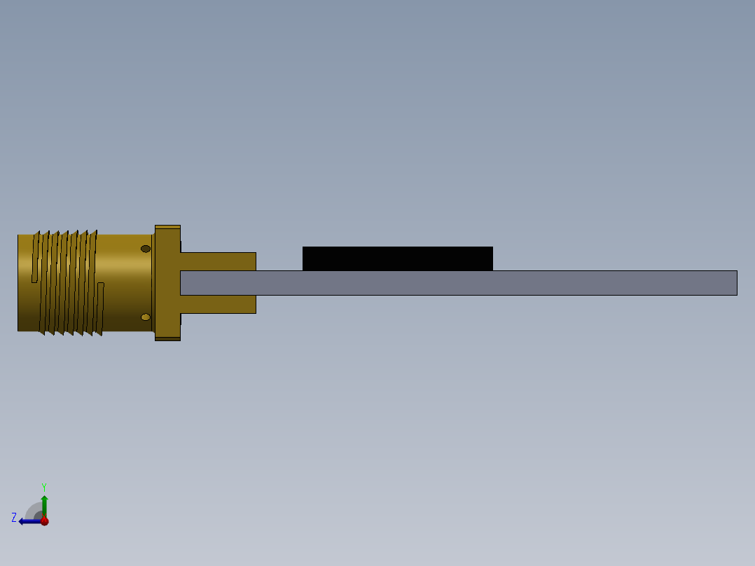 SMA接口30右视图