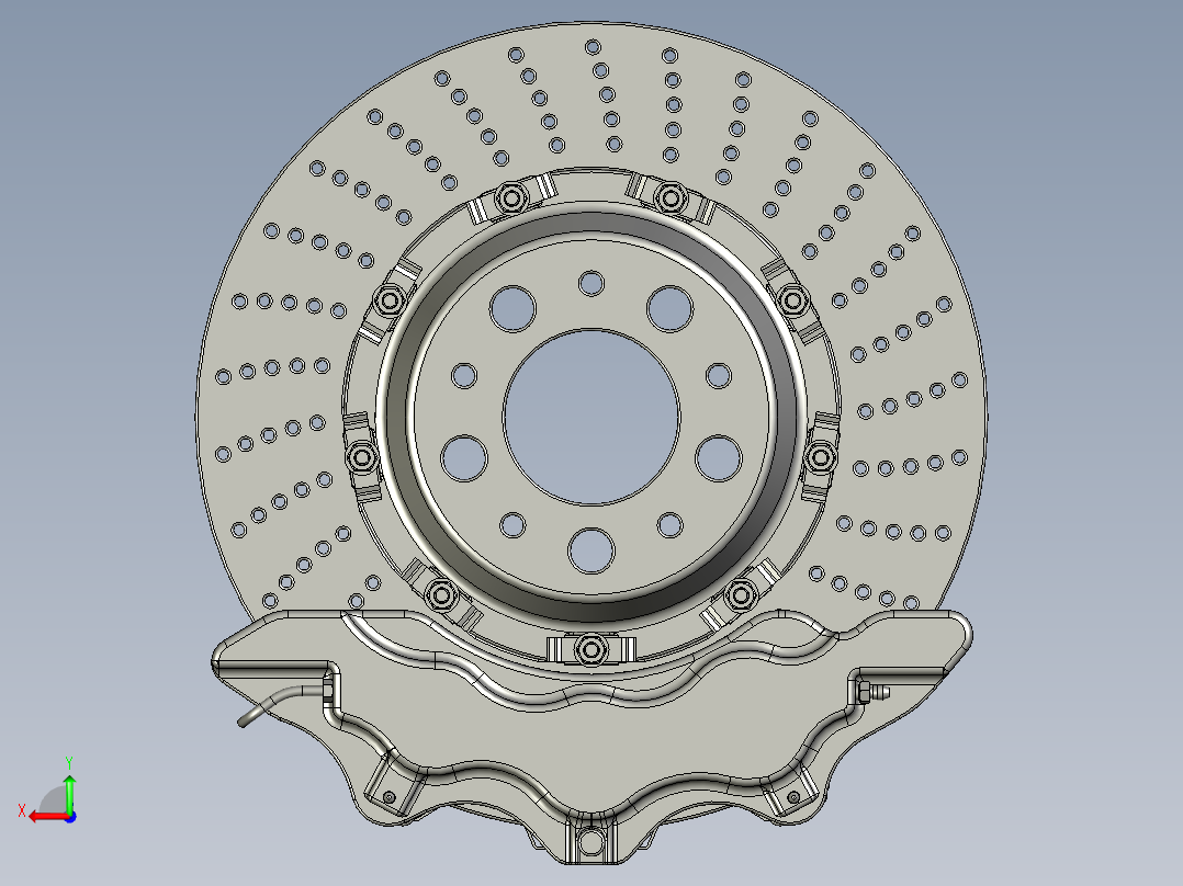 制动器 (13)后视图