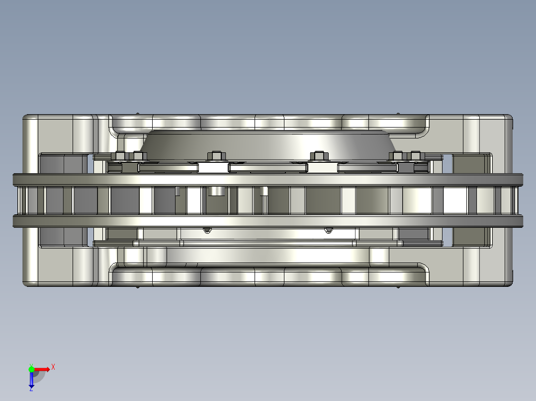 制动器 (13)俯视图