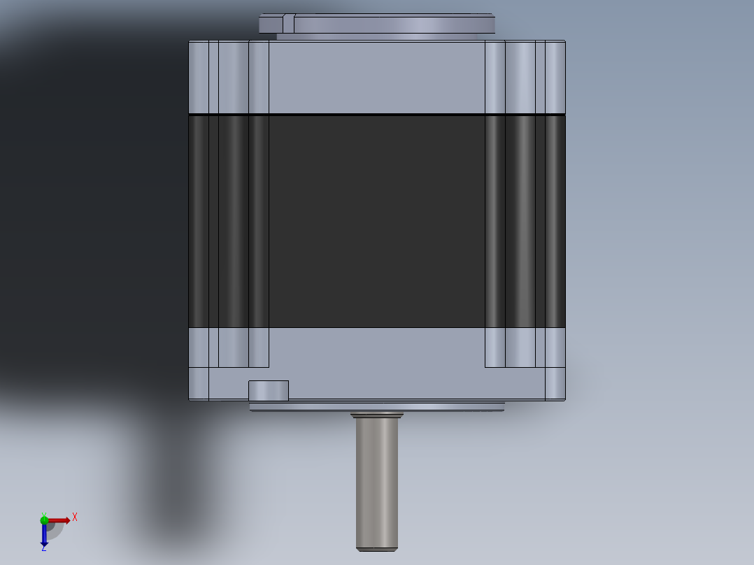 步进电机_俯视图