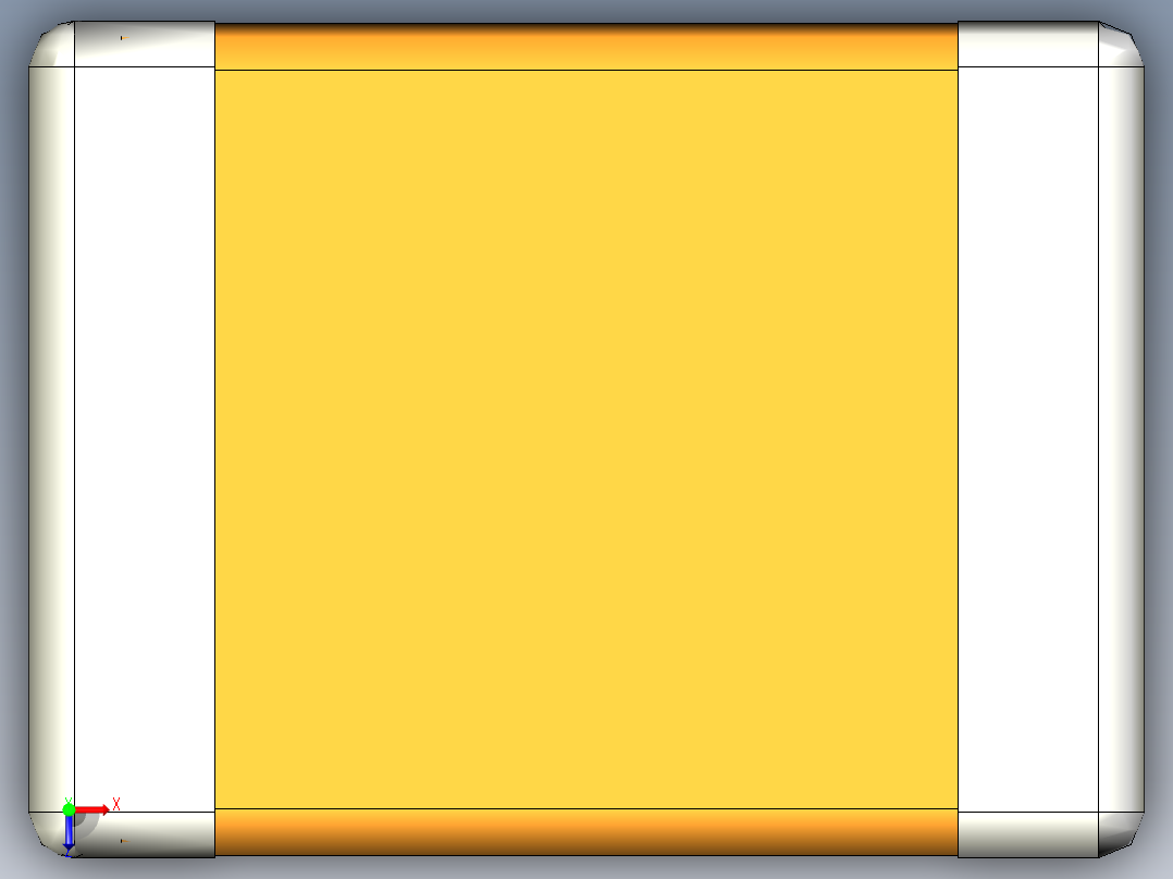 元器件3D封装C0201_04518俯视图