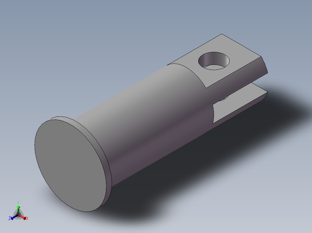 S25 提升铰链卡正等轴测图