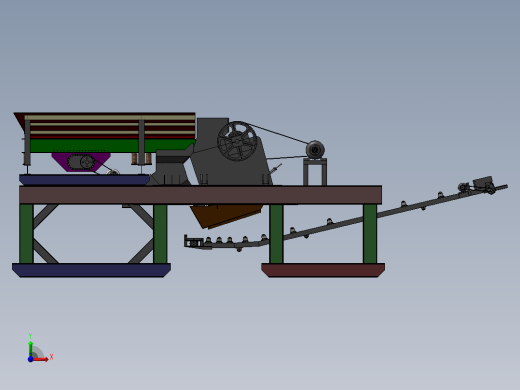 移动式破碎机前视缩略图