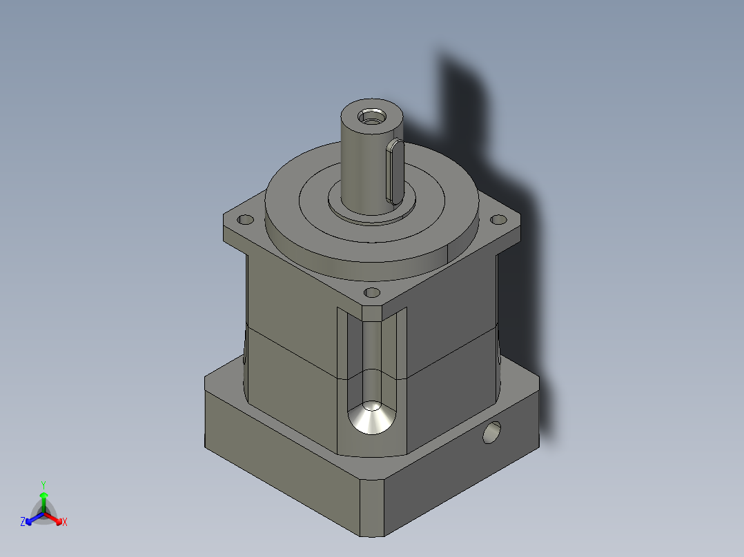 斜齿PGH115-L1 24-110-145-M8-130WZ 28.STEP主视图