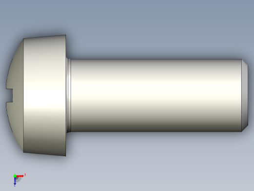 Cross_recessed_head-M12-30-30-10-20-12.stp螺钉-俯视缩略图