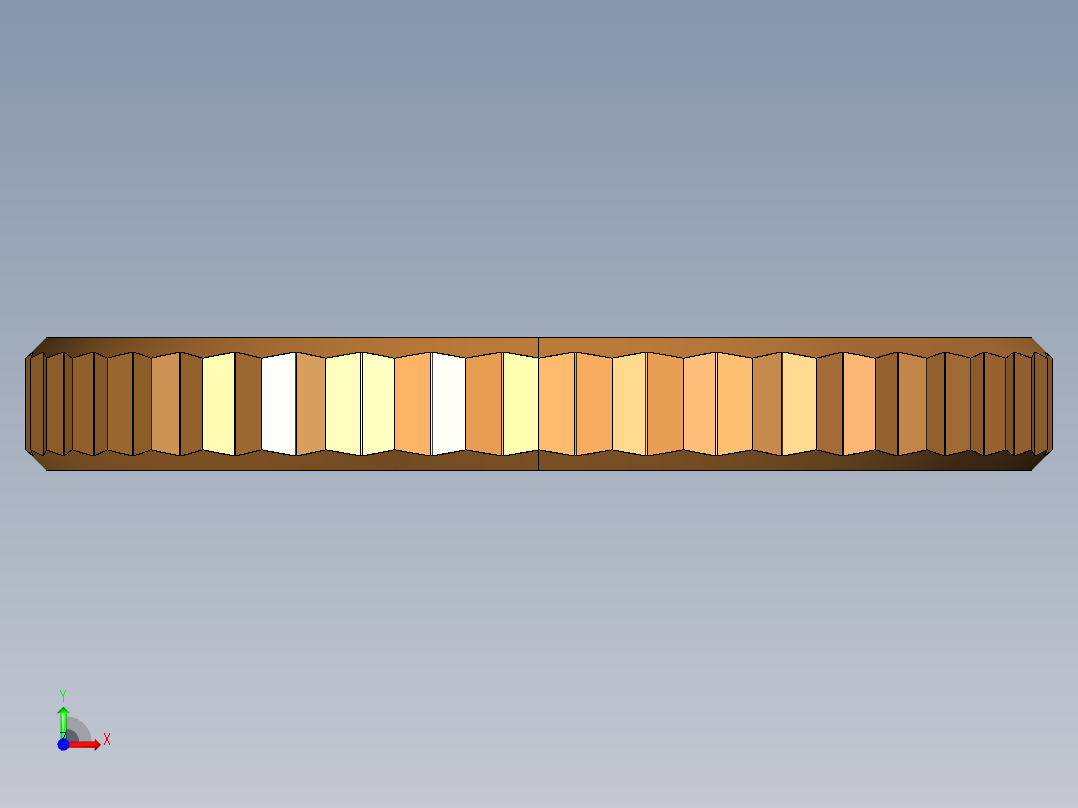 第一枚硬币前视图