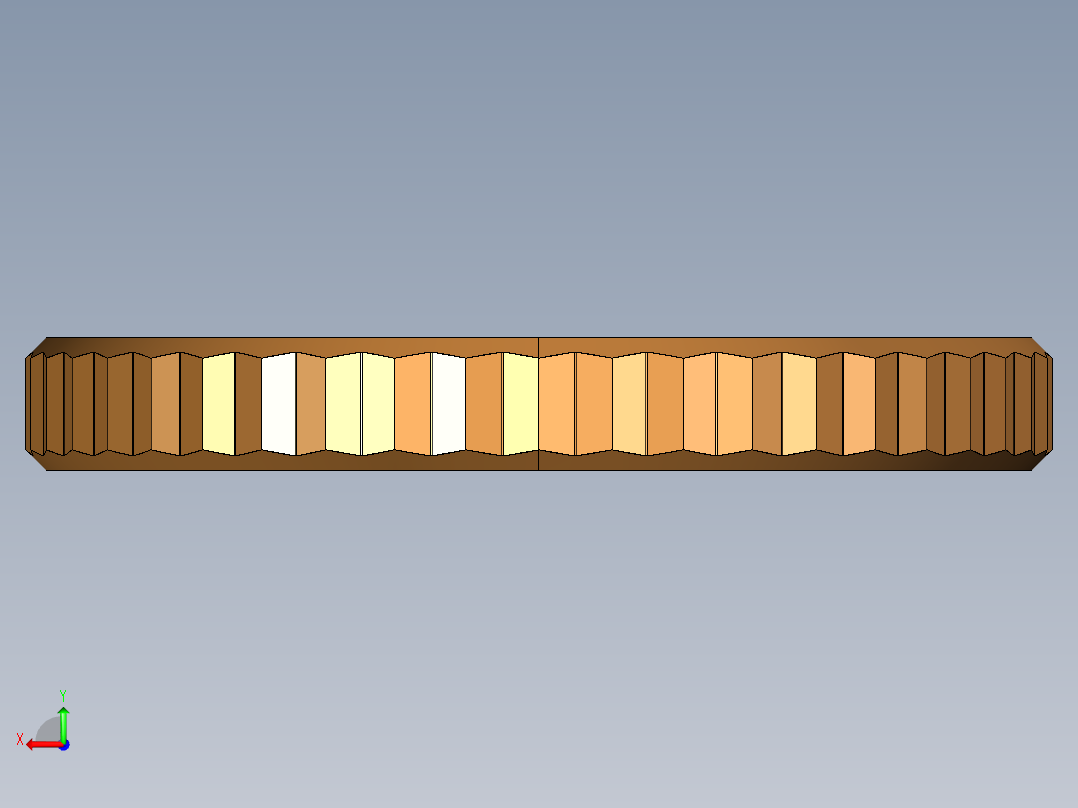 第一枚硬币后视图