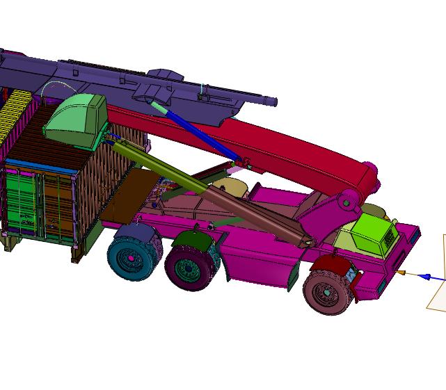 集装箱正面吊运起重机