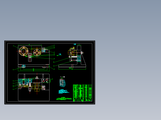 831002拨叉加工工艺及粗铣16槽夹具设计【方案3】【含6个夹具零件图】 