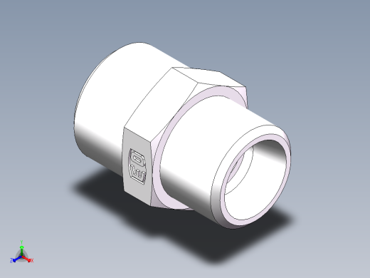直通变径-GR、1C-16-18正等轴测缩略图