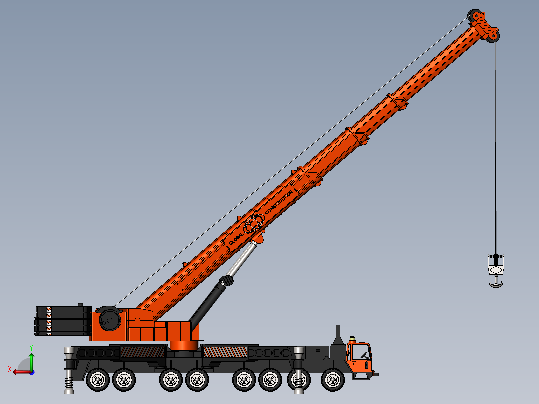 起重机-1(5)后视图