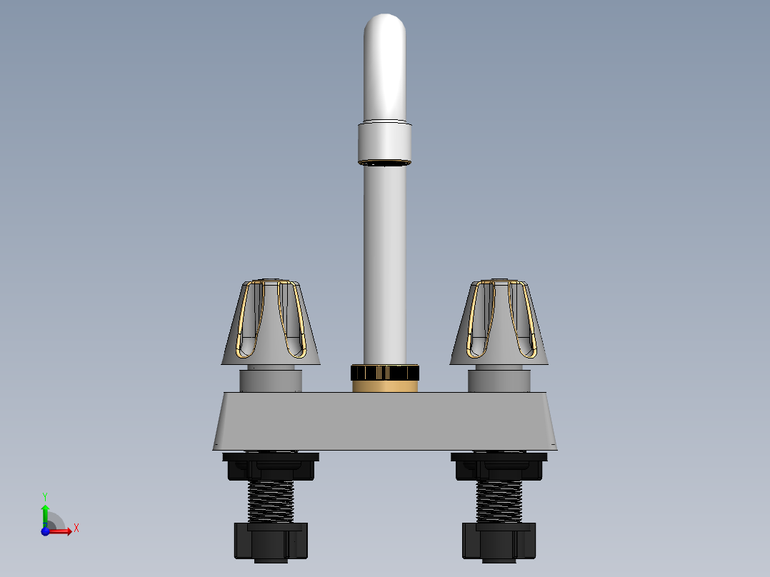 水龙头 花洒(20)前视图