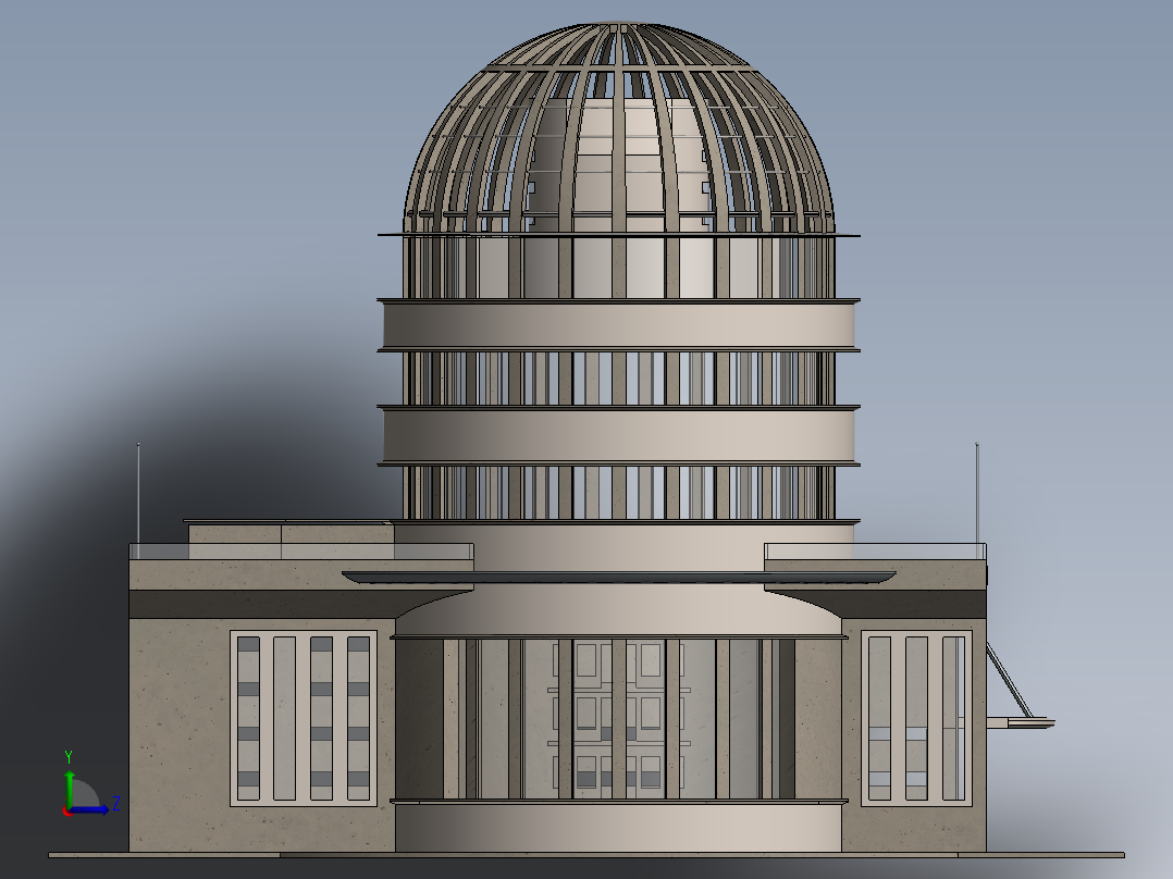 房子、建筑(173)左视图