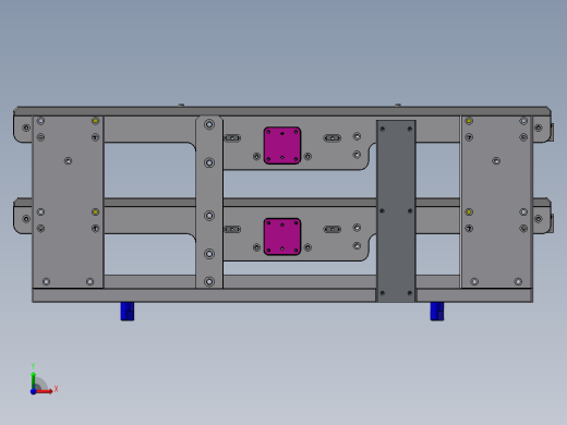 0.375米0.3米双带输送机构前视缩略图