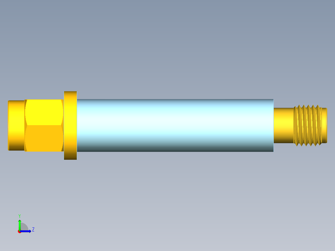 vbfz 3590 s带通滤波器11左视图