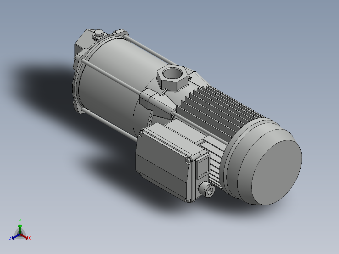 泵COMPACT_BM_15正等轴测图