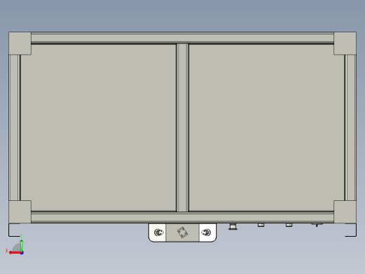 注塑件料把冲切装置后视缩略图