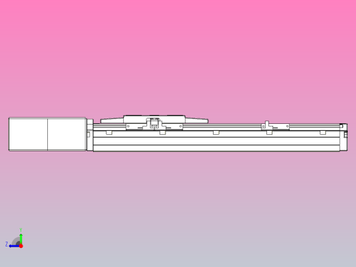 机器人皮带驱动直线轴TPA-GCB-120-P70-L200-QR-M20-N3右视缩略图