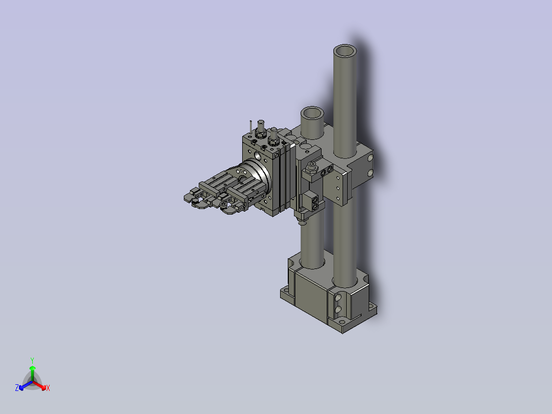 JALD23-3-螺母翻转-Z-01主视图