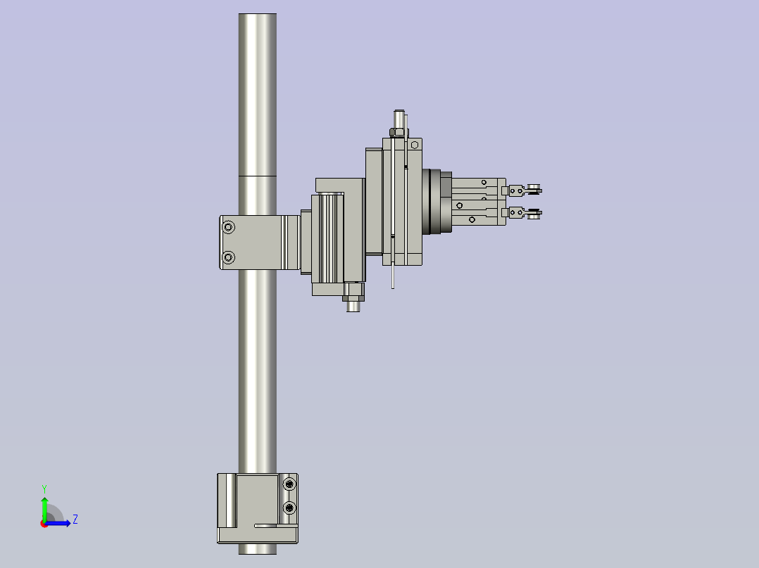 JALD23-3-螺母翻转-Z-01左视图