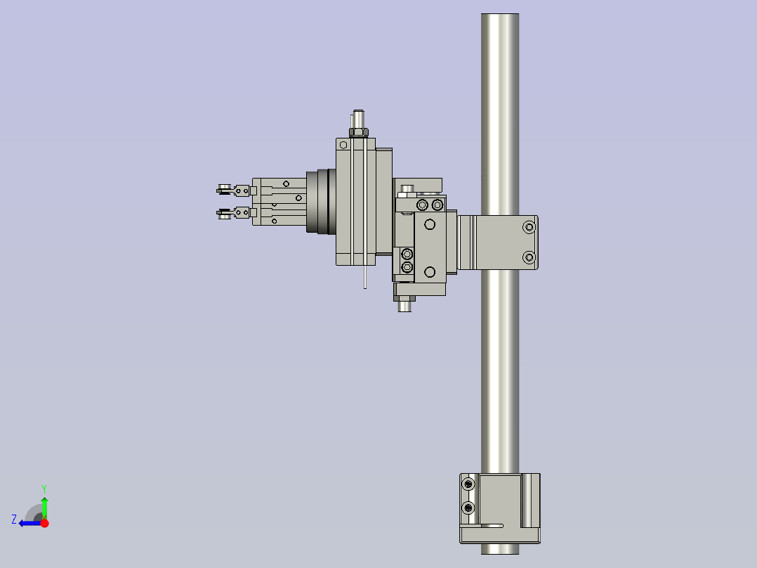 JALD23-3-螺母翻转-Z-01右视图