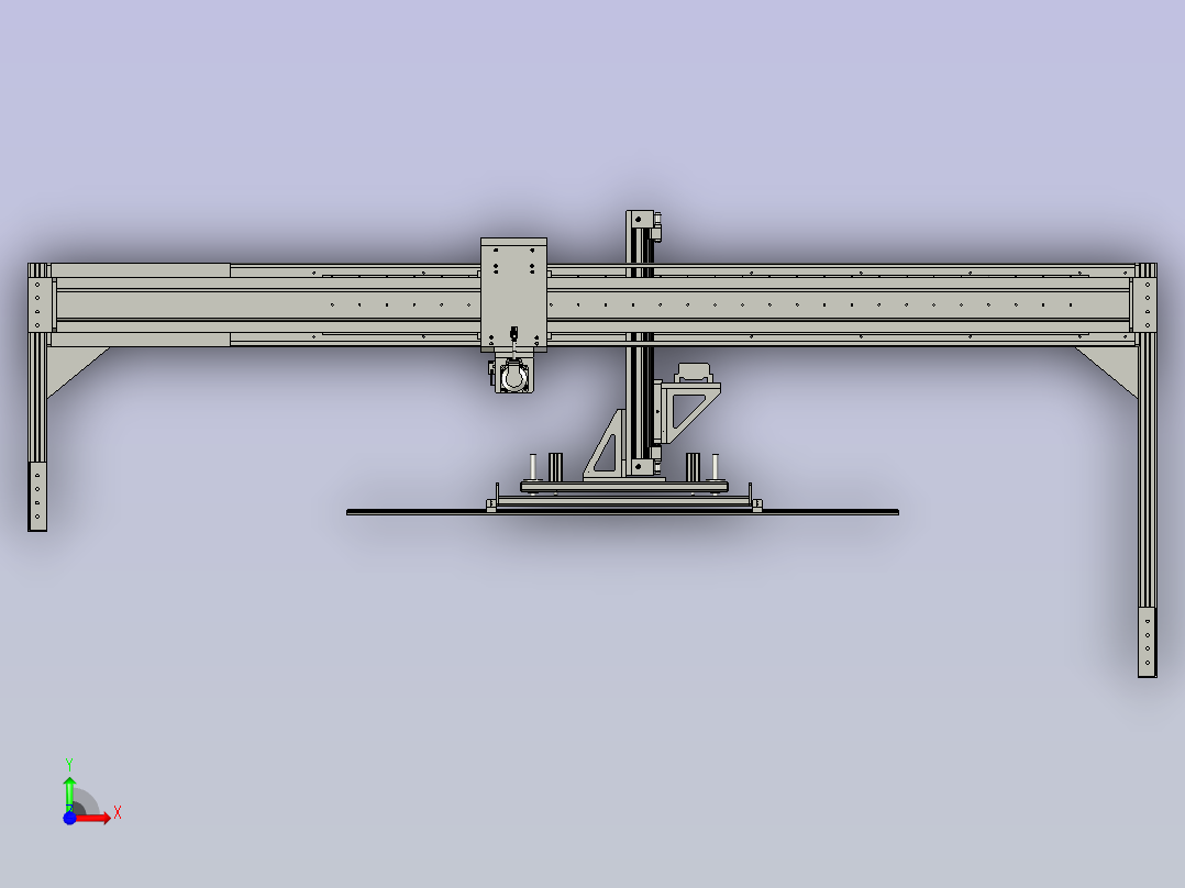 搬运机构前视图