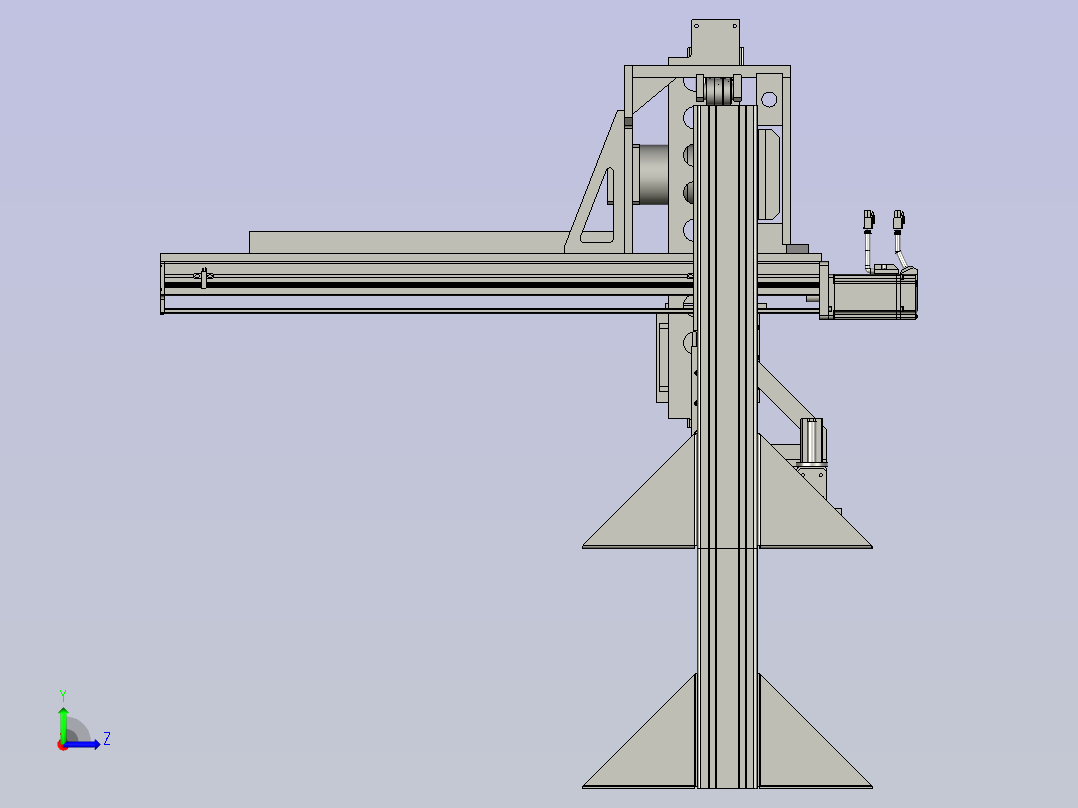 搬运机构左视图