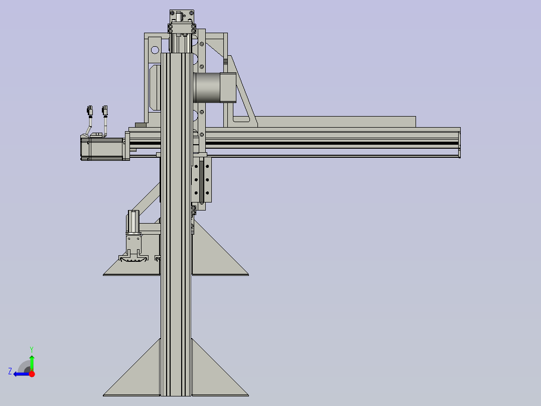 搬运机构右视图