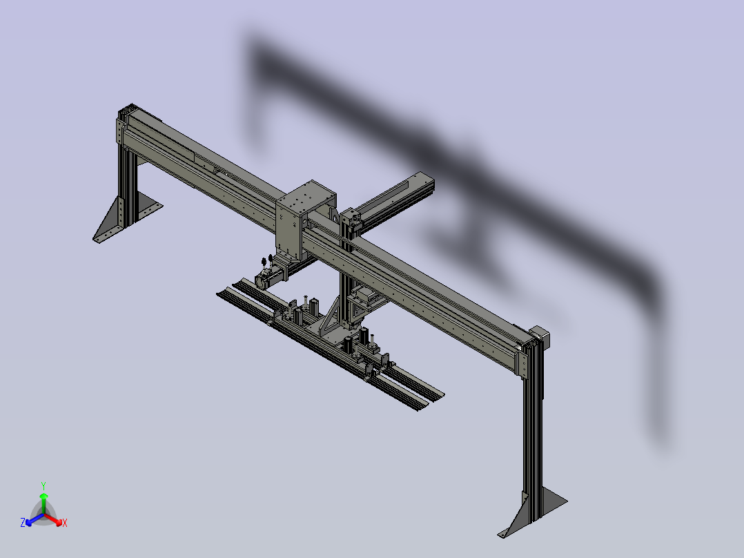 搬运机构正等轴测图