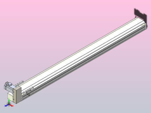 皮带直线轴半封闭可选导轨TPA-HNB-140D-120-L1350-RU-C-P40-N3