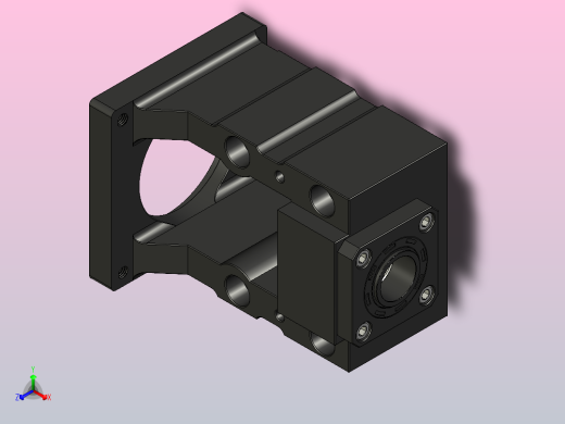 110步进电机一体座ZS25-110B