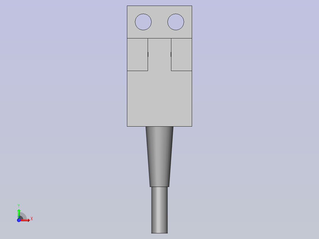 光电感应器A FF-U674-1A 神武-Ⅱ前视图